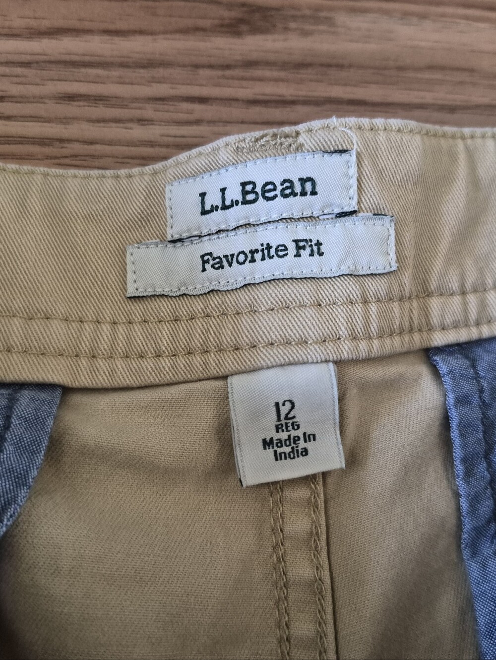 L.L. Bean Favorite Fit Women's Yellow Shorts - Picture 2 of 7